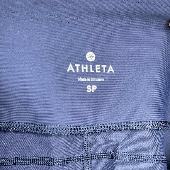 Athleta Sculptek Kinetic Stealth Mesh Leggings SP - Picture 6 of 7